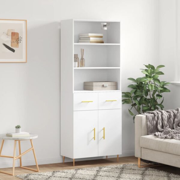 vidaXL Highboard hvit 69