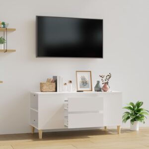 vidaXL TV-benk hvit 102x44