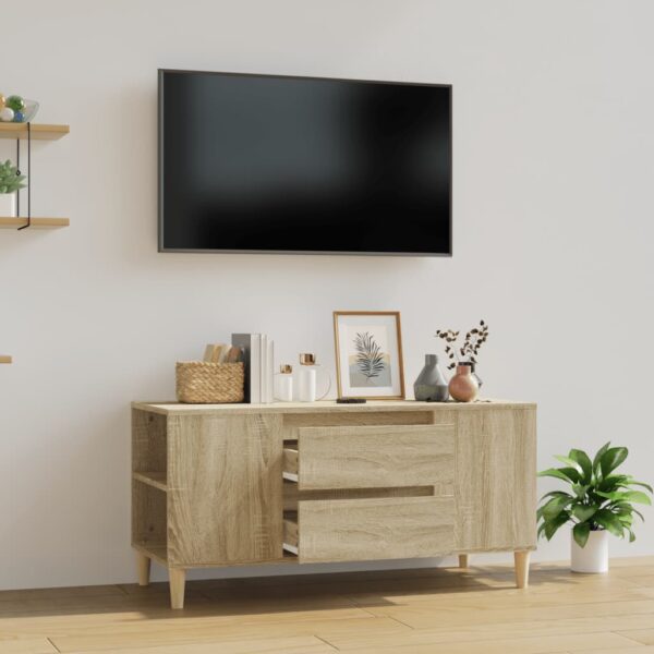 vidaXL TV-benk sonoma eik 102x44