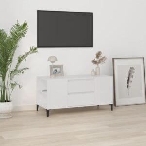 vidaXL TV-benk hvit 102x44