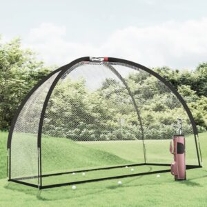 vidaXL Golfnett svart 300x150x210 cm polyester