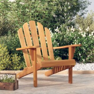 vidaXL Adirondack hagestol 79x95x92 cm heltre teak