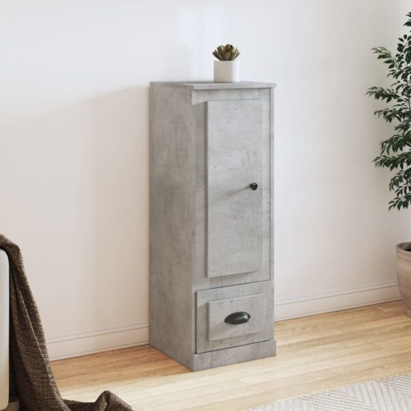 vidaXL Highboard betonggrå 36x35