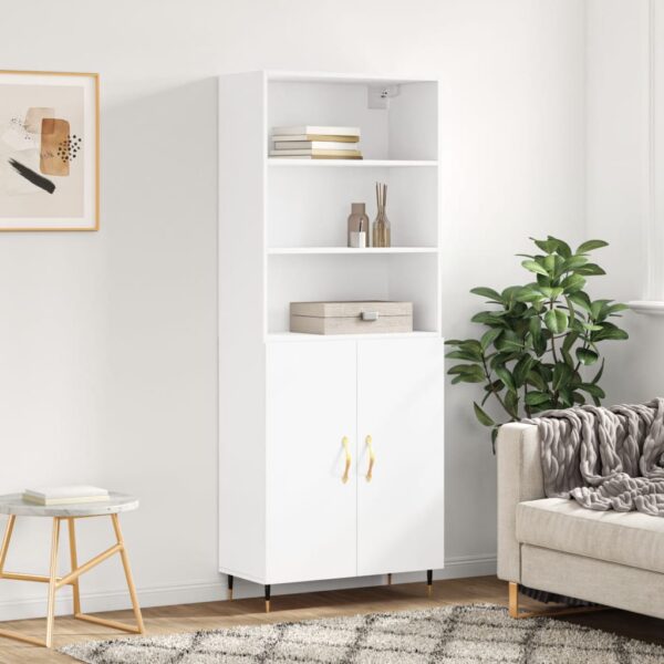 vidaXL Highboard hvit 69