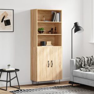 vidaXL Highboard sonoma eik 69