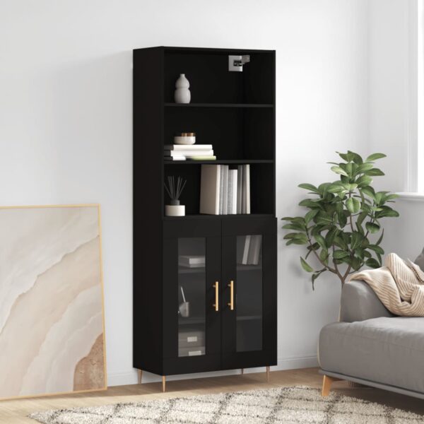 vidaXL Highboard svart 69