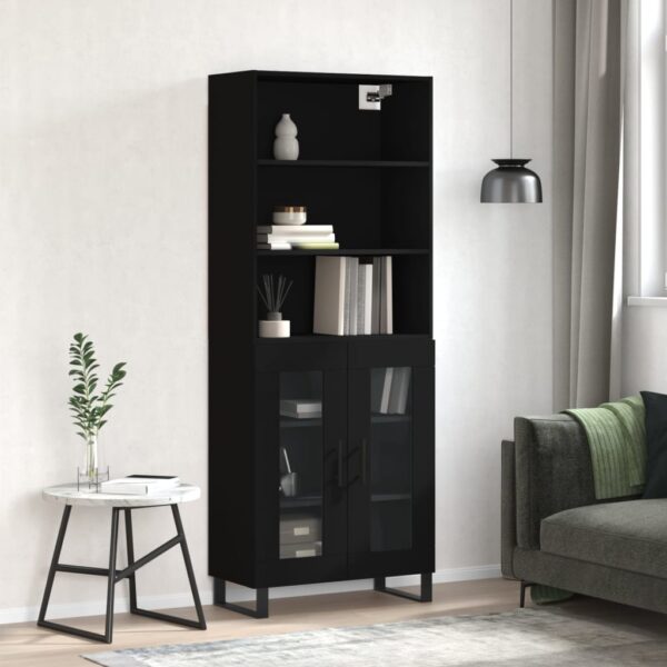 vidaXL Highboard svart 69