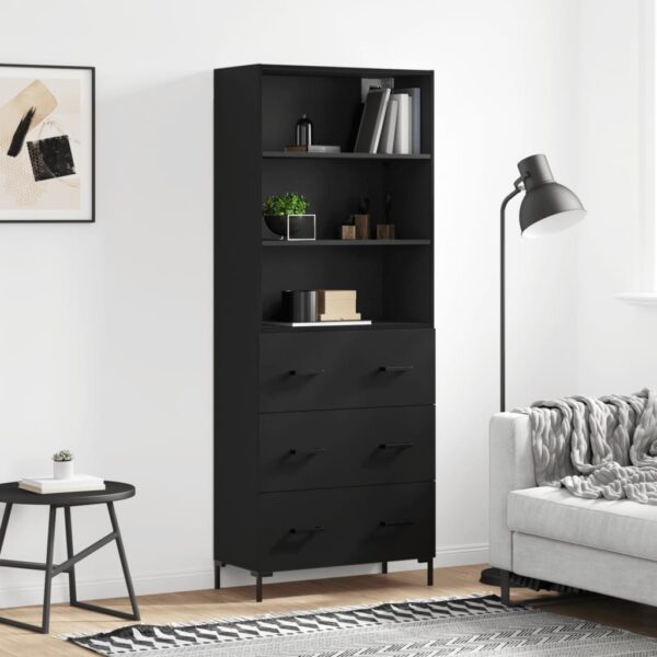 vidaXL Highboard svart 69