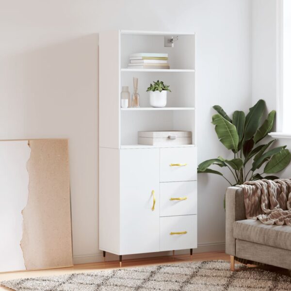 vidaXL Highboard hvit 69