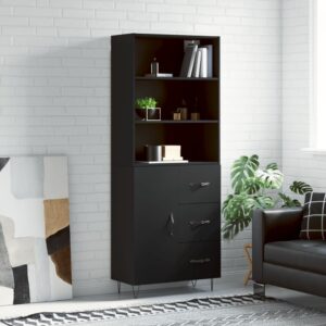 vidaXL Highboard svart 69