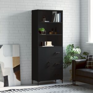 vidaXL Highboard svart 69