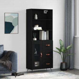 vidaXL Highboard svart 69