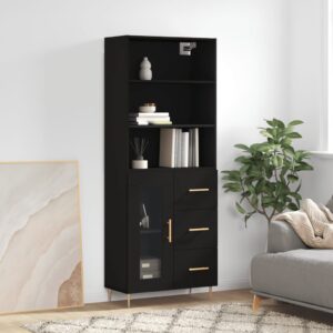 vidaXL Highboard svart 69