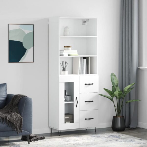 vidaXL Highboard hvit 69