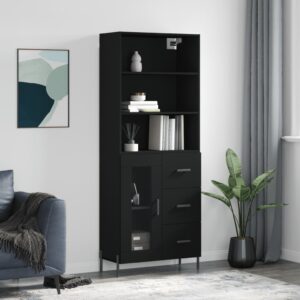 vidaXL Highboard svart 69