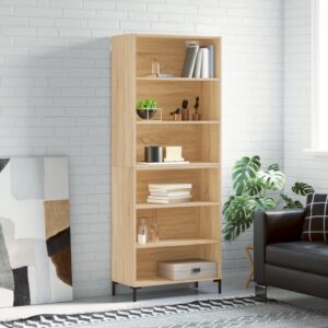 vidaXL Highboard sonoma eik 69