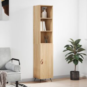 vidaXL Highboard sonoma eik 34