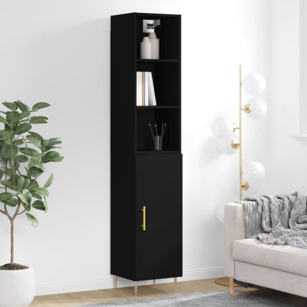 vidaXL Highboard svart 34