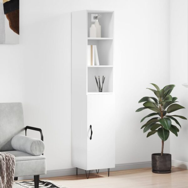 vidaXL Highboard hvit 34