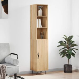 vidaXL Highboard sonoma eik 34