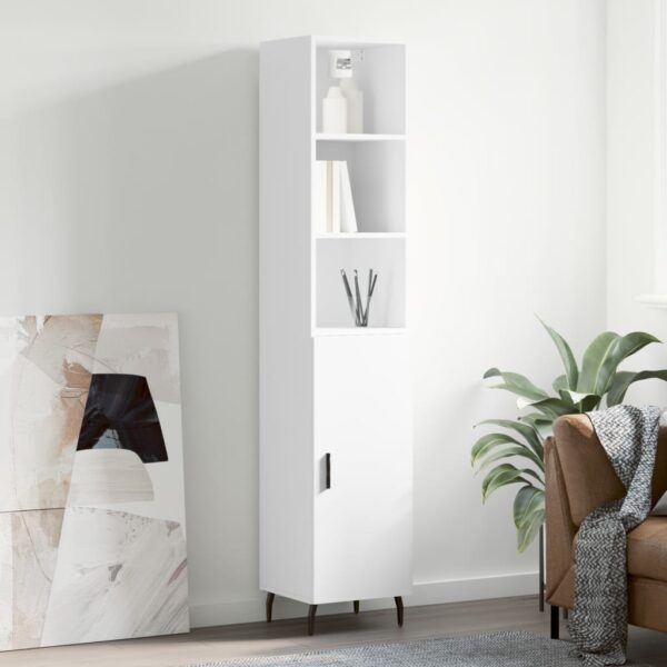 vidaXL Highboard hvit 34