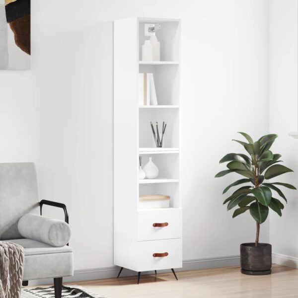 vidaXL Highboard hvit 34