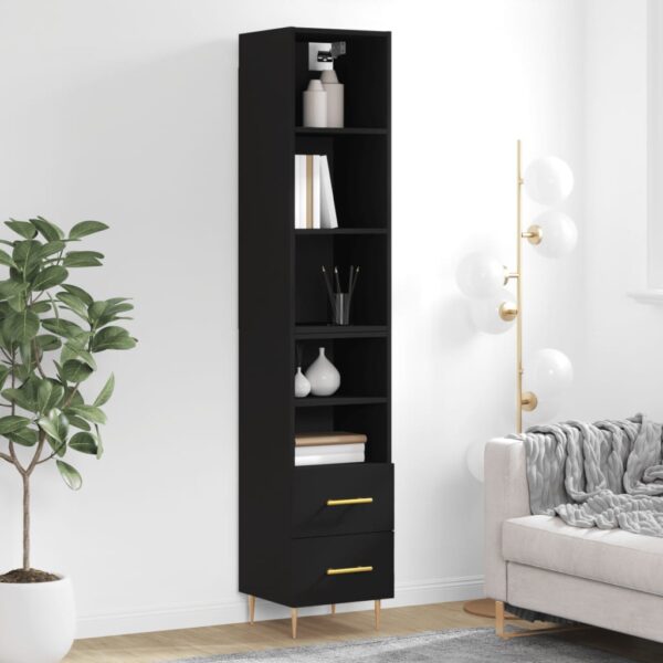 vidaXL Highboard svart 34