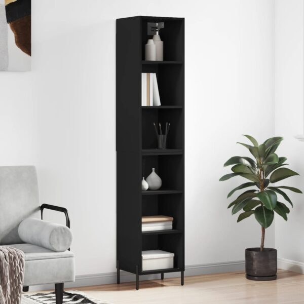 vidaXL Highboard svart 34