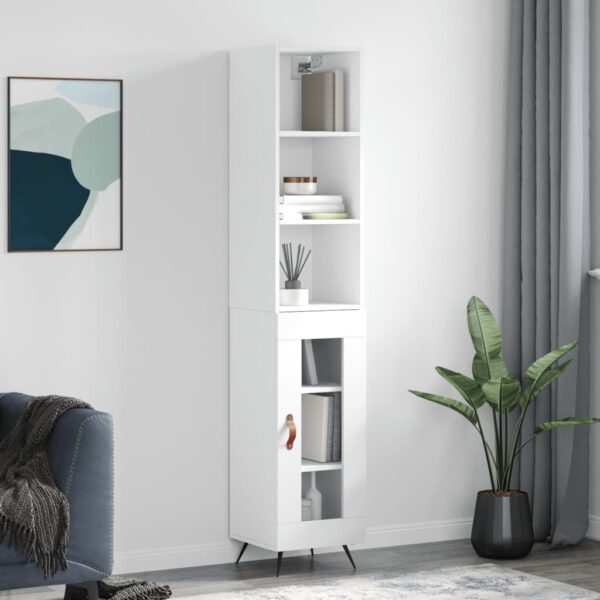 vidaXL Highboard hvit 34