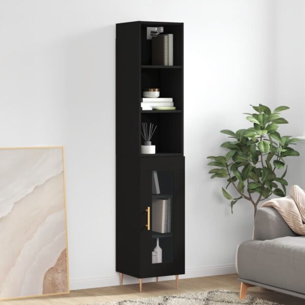 vidaXL Highboard svart 34