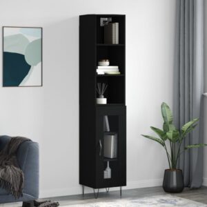 vidaXL Highboard svart 34