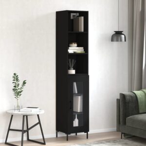 vidaXL Highboard svart 34