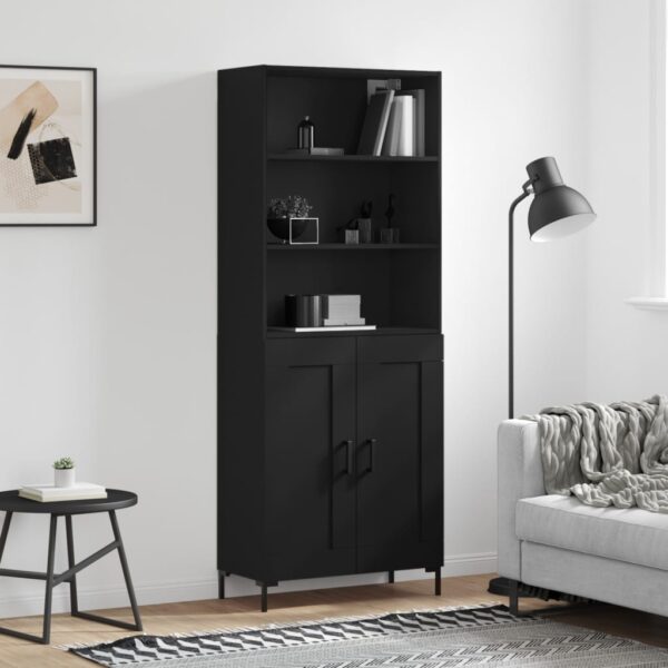 vidaXL Highboard svart 69