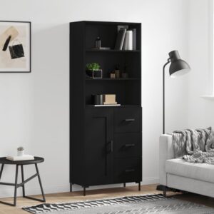 vidaXL Highboard svart 69