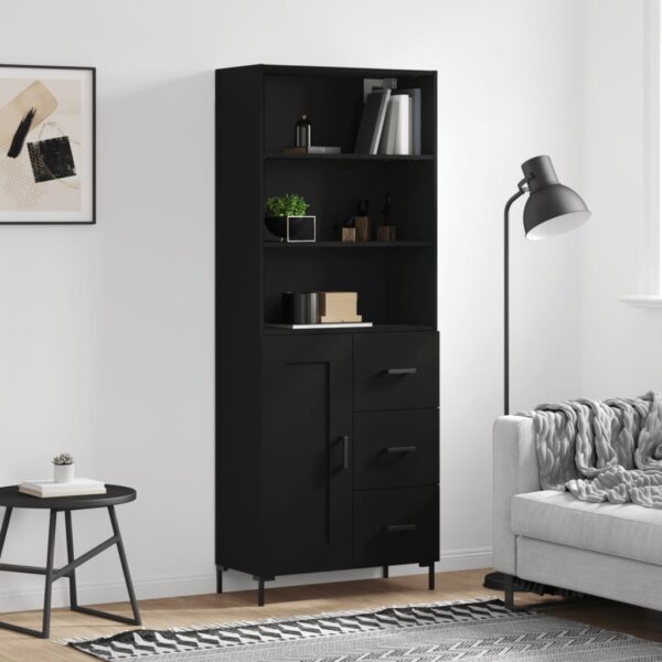 vidaXL Highboard svart 69