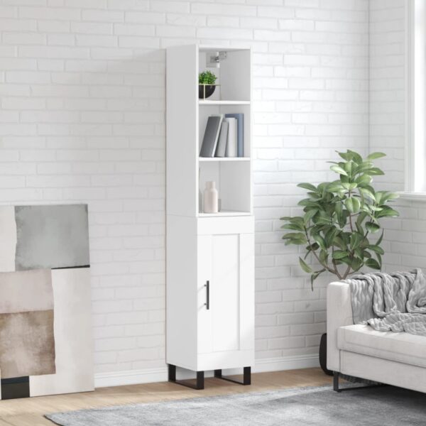 vidaXL Highboard hvit 34