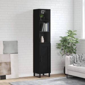 vidaXL Highboard svart 34