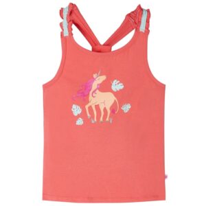 Singlet for barn korall 140