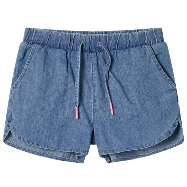 Barneshorts denimblå 116