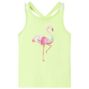 Singlet for barn neongul 104