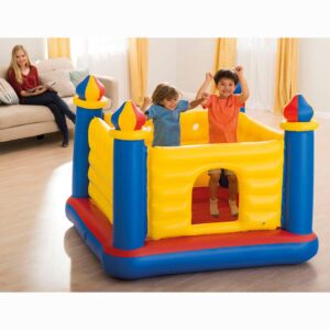 Intex Kids Oppblåsbart hoppeslott Jump-O-Lene slott PVC