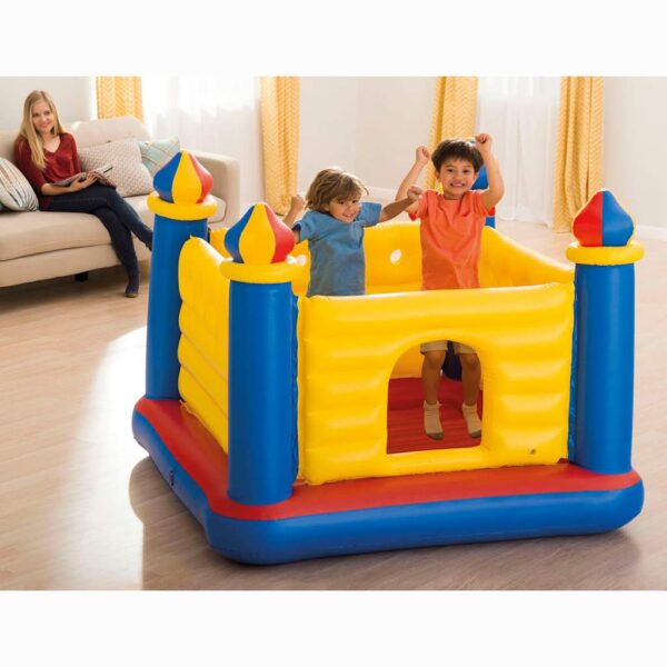 Intex Kids Oppblåsbart hoppeslott Jump-O-Lene slott PVC