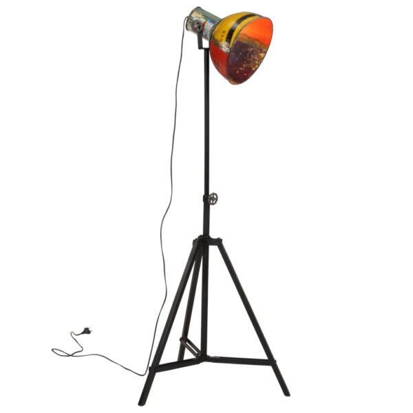 vidaXL Gulvlampe 25 W flerfarget 61x61x90/150 cm E27