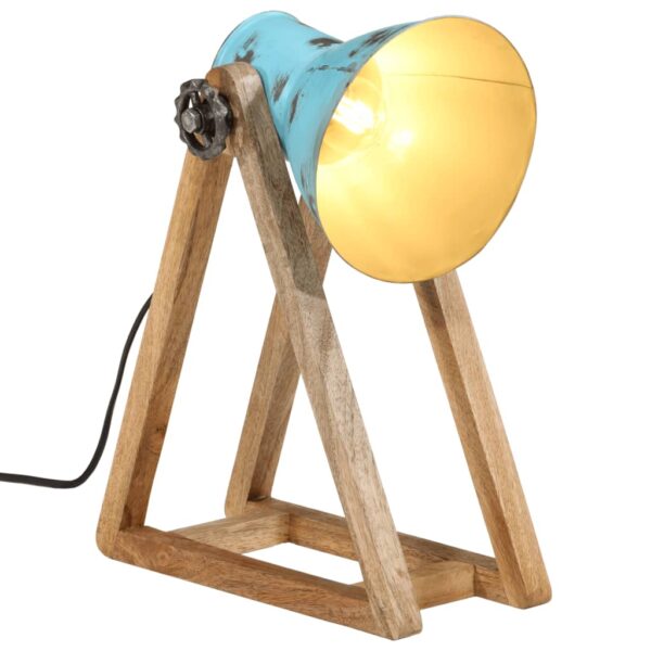 vidaXL Skrivebordslampe 25 W denimblå 30x17x40 cm E27