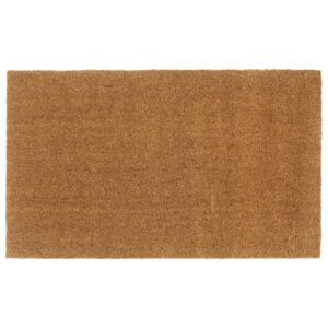 vidaXL Dørmatte naturlig 90x150 cm tuftet kokosfiber