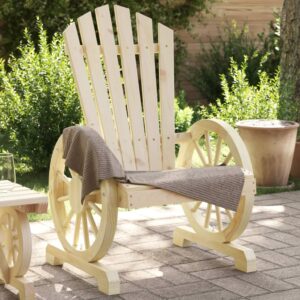 vidaXL Adirondack hagestol heltre gran