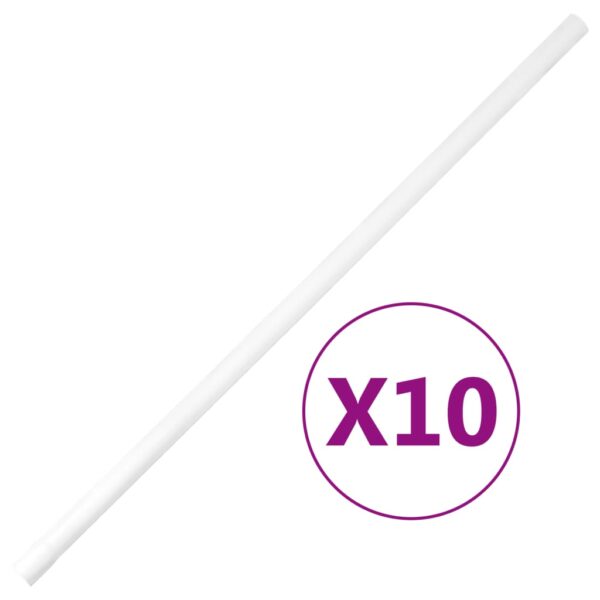 vidaXL Kabelkanaler Ø25 mm 10 m PVC