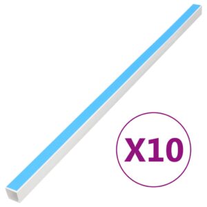 vidaXL Kabelkanaler selvklebende 20x10 mm 10 m PVC