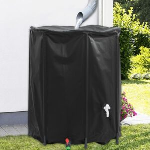 vidaXL Vanntank med kran sammenleggbar 1250 L PVC