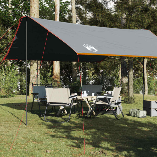 vidaXL Campingpresenning oransje 460x305x210 cm vanntett